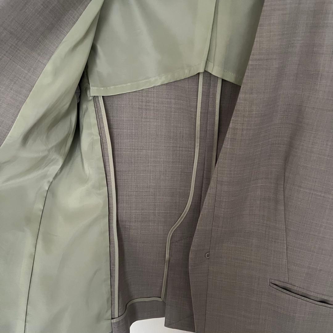 green label relaxing グレー スーツ セットアップ36