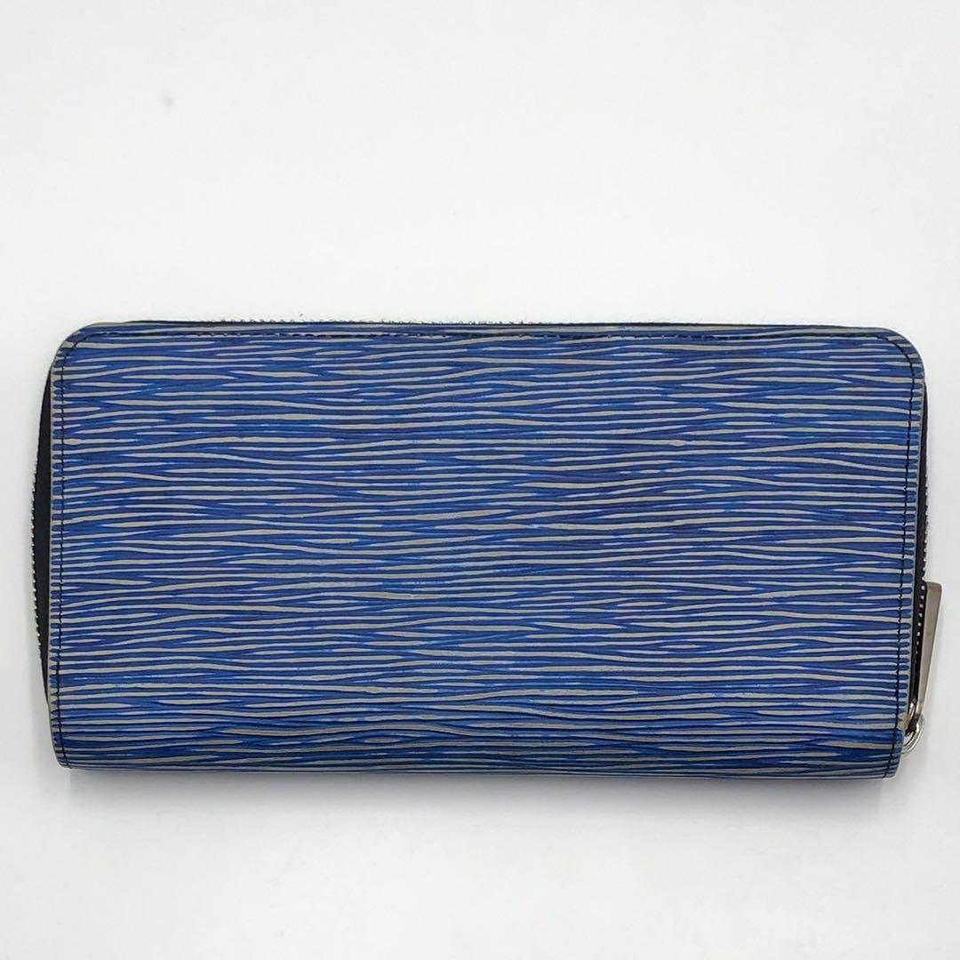 ［極美品］LOUIS VUITTON エピ デニム　ジッピーウォレット　長財布