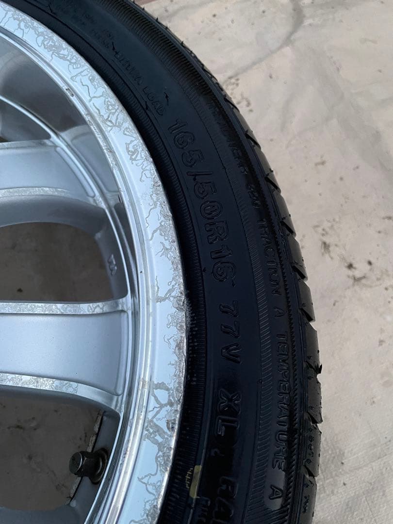 5ZIGEN 16インチセット NITTOタイヤ付き RAYS Sebring風