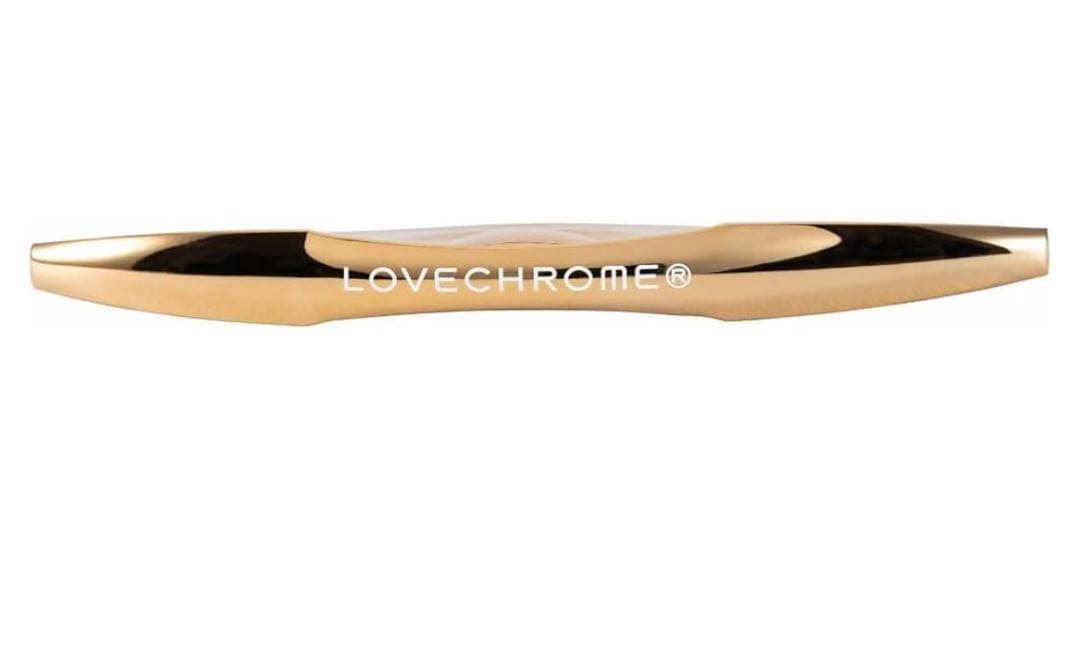 【新品・未使用】LOVECHROME ゴールド コーム 収納袋付き