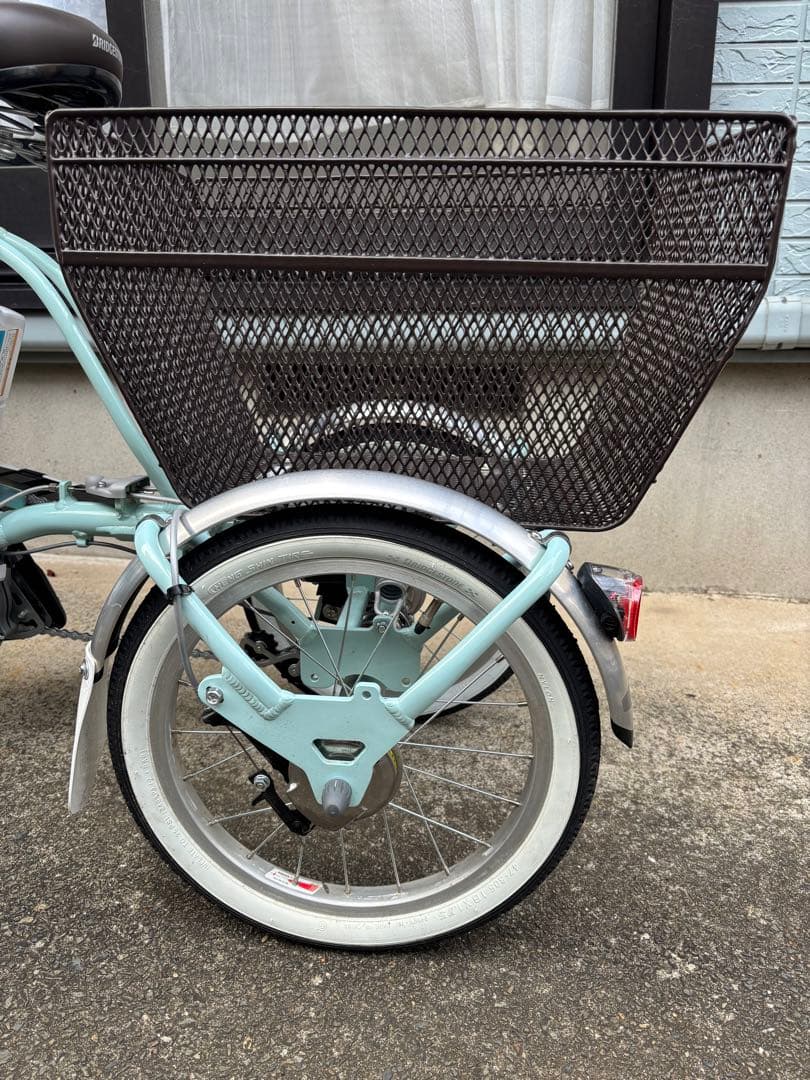 [ malumalu]ブリヂストン　アシスタワゴン電動アシスト三輪車