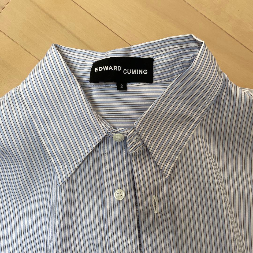 EDWARD CUMING ストライプ長袖シャツ サイズ2