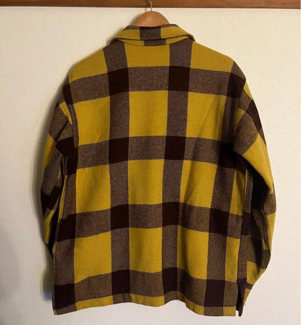 【50s】 ウールネルシャツ vintage値下げ可能