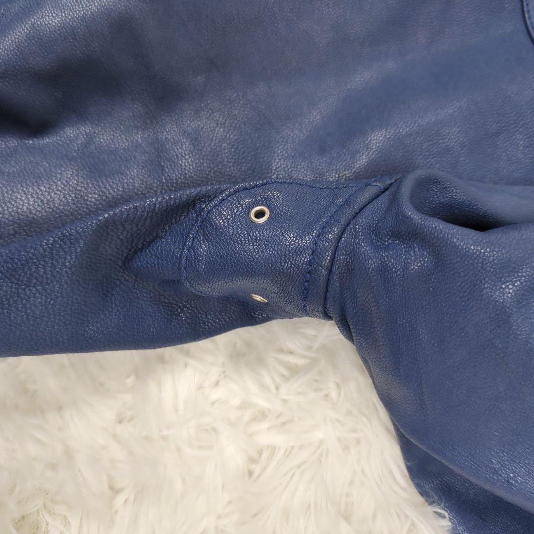 オックスフォード大学【M】希少カラー　リアルレザー　シングルレザージャケット