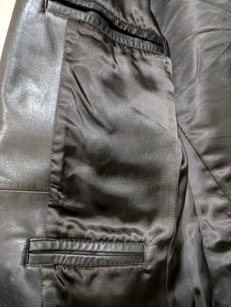 OLD GAP 黒 牛革 レザージャケット Vintage