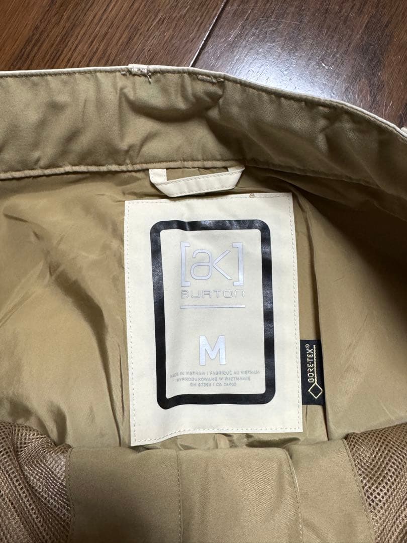 Burton 高級ラインAK Cyclic サイズM 上下セットGORE-TEX
