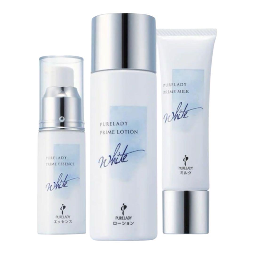 新品未開封　ホワイトプライム3点セット　ピュアレディ　ホワイト 早い者勝ちラスト