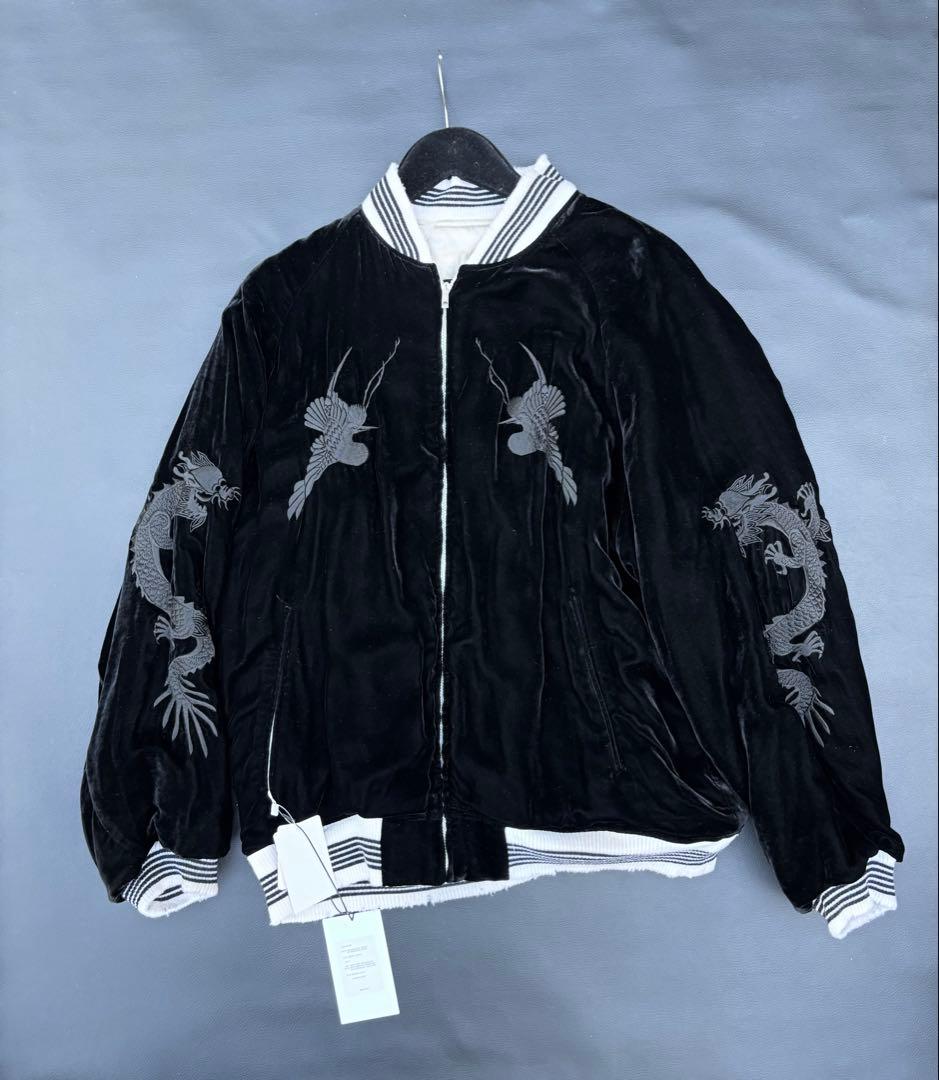 新品 ssstein ヴィンテージ加工 リバーシブル スカジャン　ケイタマルヤマ