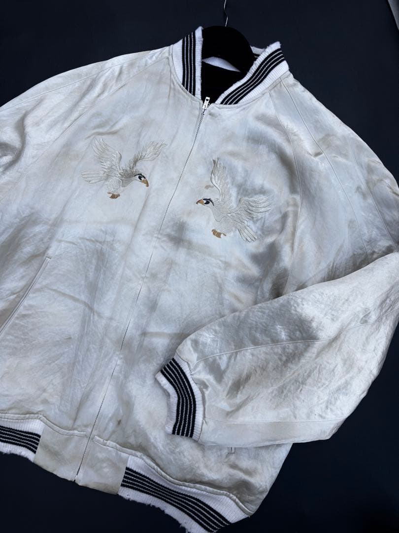 新品 ssstein ヴィンテージ加工 リバーシブル スカジャン　ケイタマルヤマ