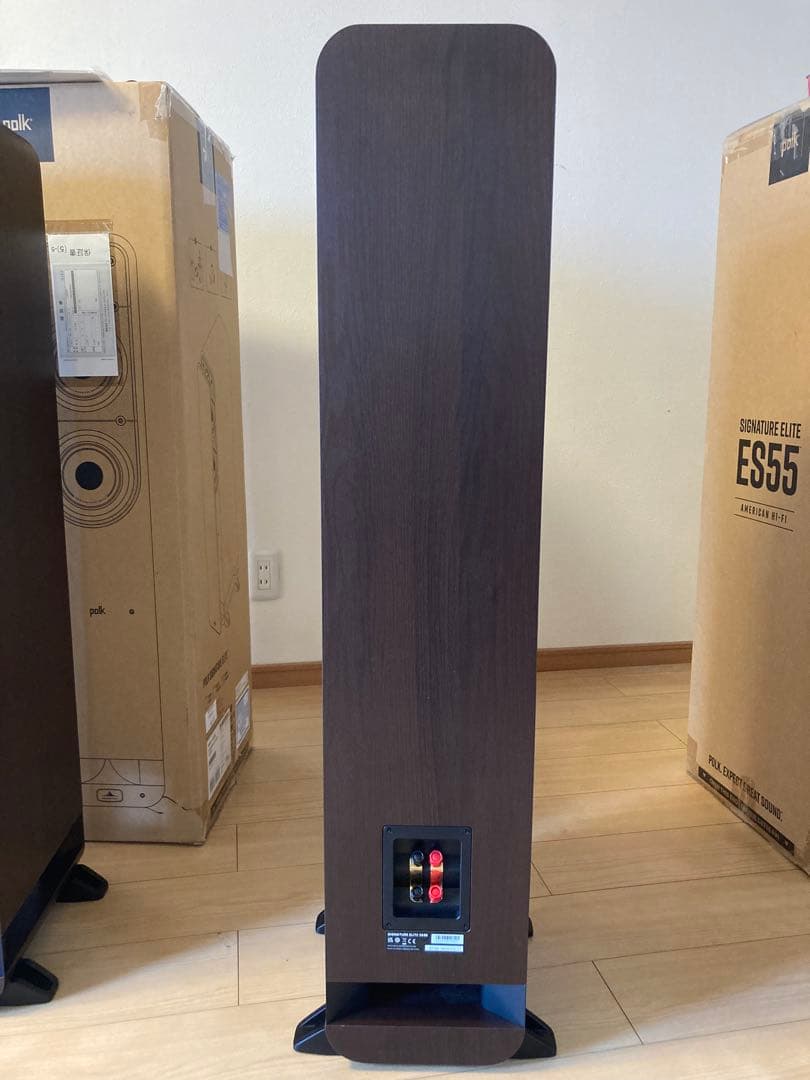 Polk Audio ES55 スピーカー ブラウン（2/2)