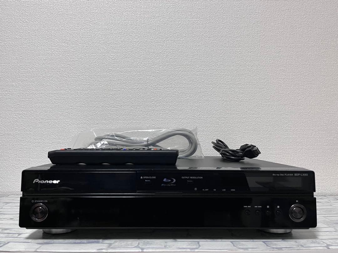 リモコン付　定価21万 パイオニア　ブルーレイプレイヤー　BDP-LX80
