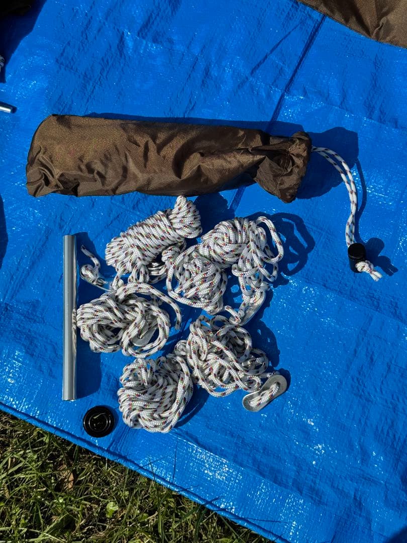 【美品】 peak アメニティドームS インナーマット付き