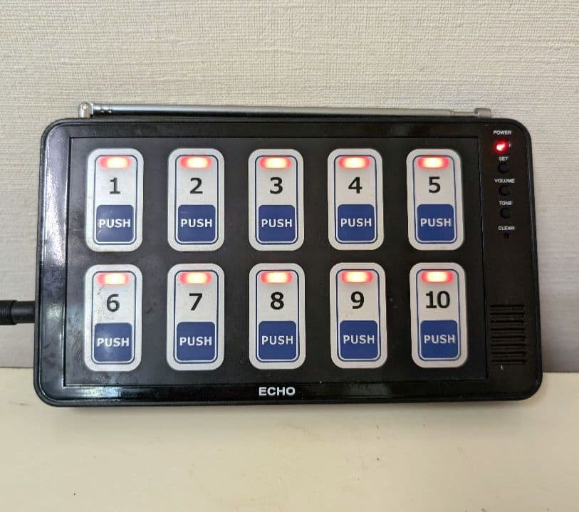 エコチャイム 送受信セット 10窓タイプ