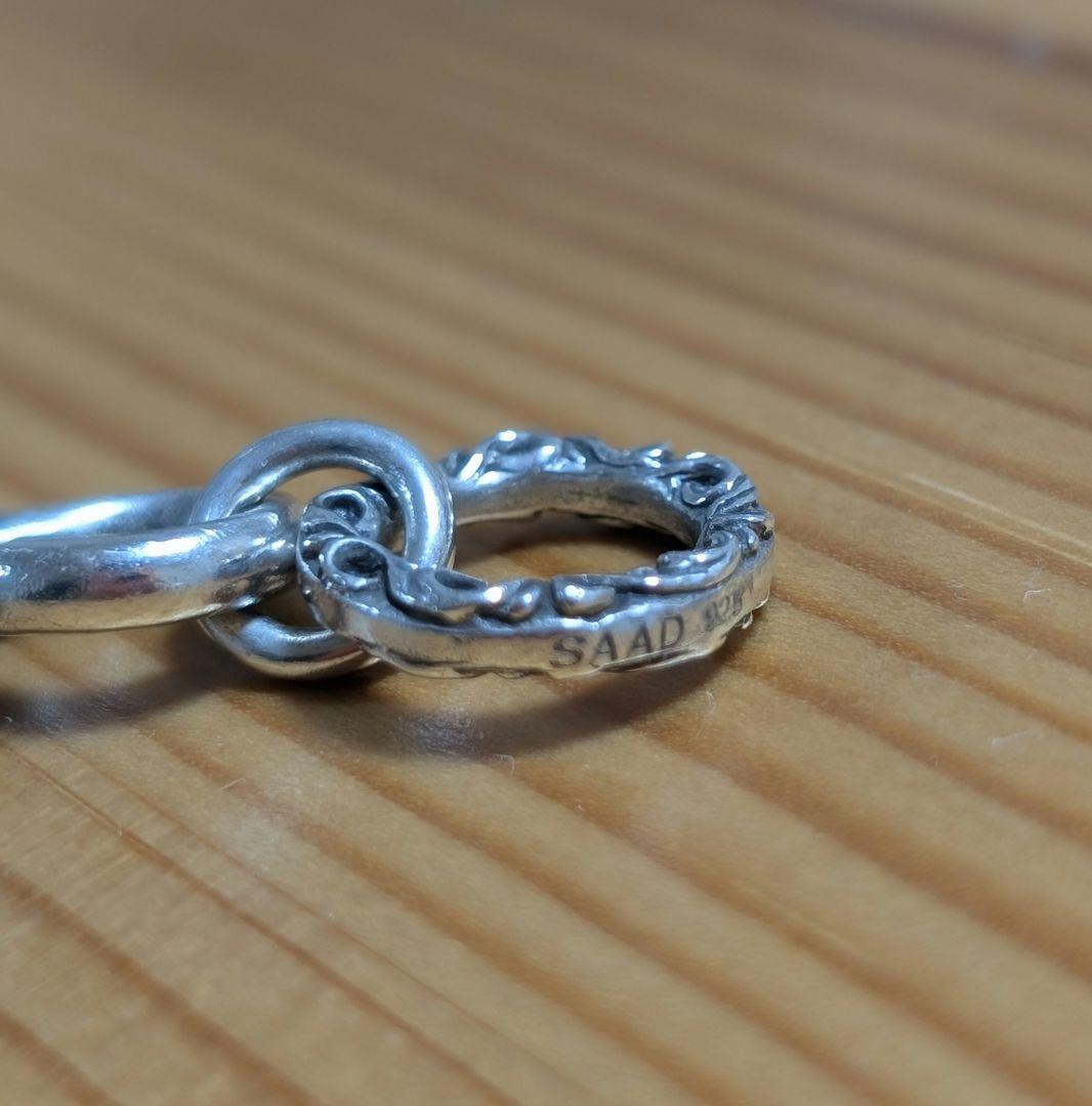 SAAD サード シルバーブレスレット インディアンジュエリー