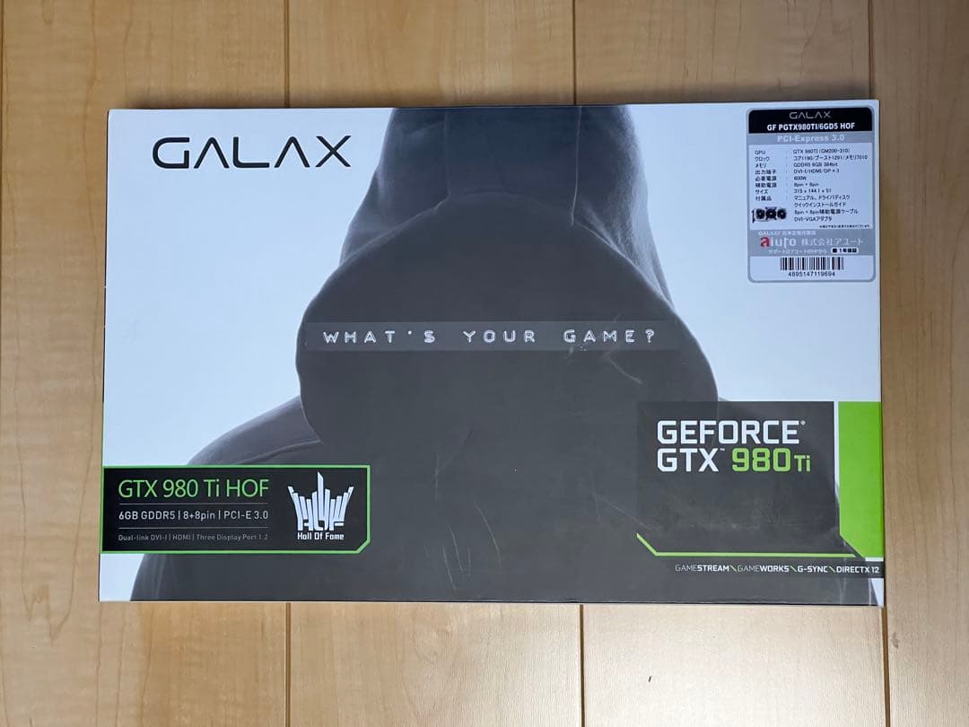 グラフィックボード・グラボ・ビデオカード GALAX GTX980ti