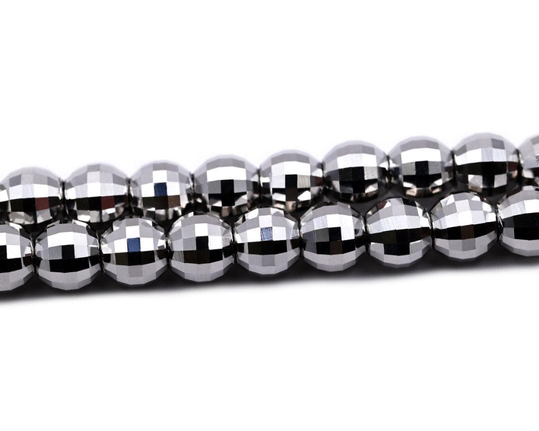 新品 Pt850ミラーカットボールチェーンブレスレット幅3.0mm長さ18cm