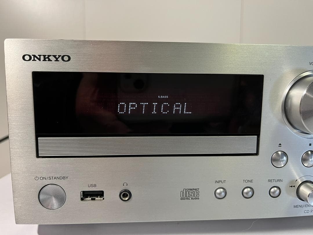 ONKYO オンキョー CR-555 CDレシバーアンプ/本体のみ中古品④