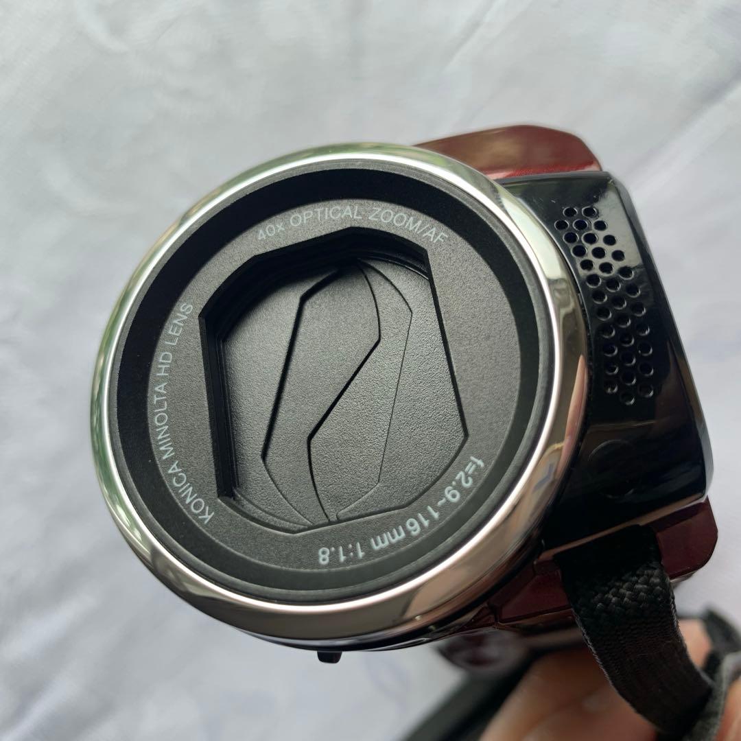 JVC Everio HD ビデオカメラ　GZ-HM460-R ハンディカム