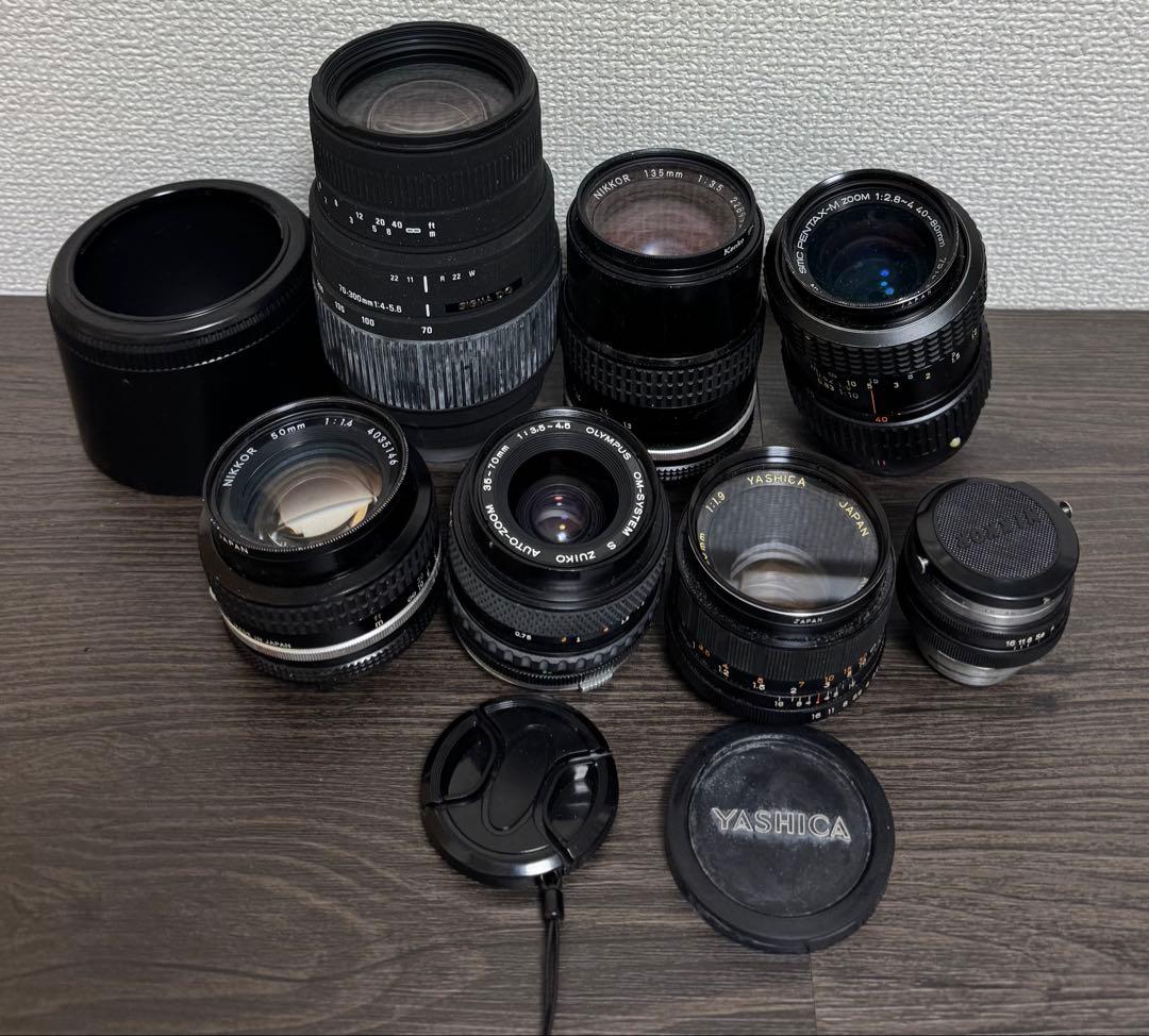 SIGMA OLYMPUS NIKON PENTAX (未確認)