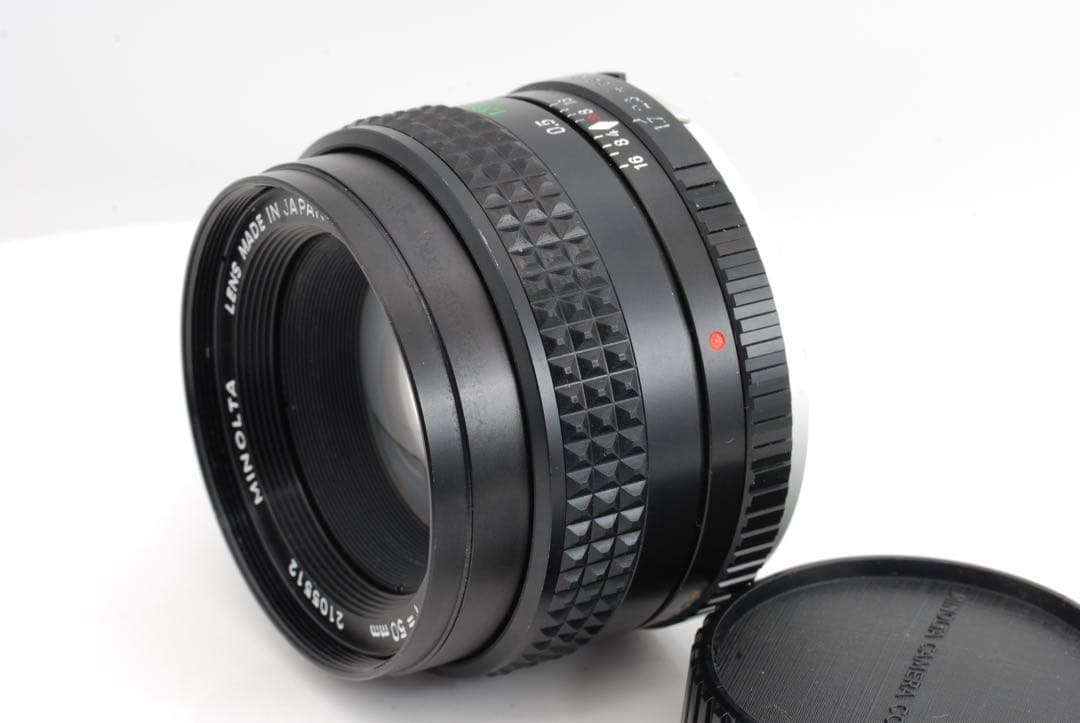 ＊整備済 完動品 ミノルタ MC ROKKOR-PF 50mm f/1.7 銘玉