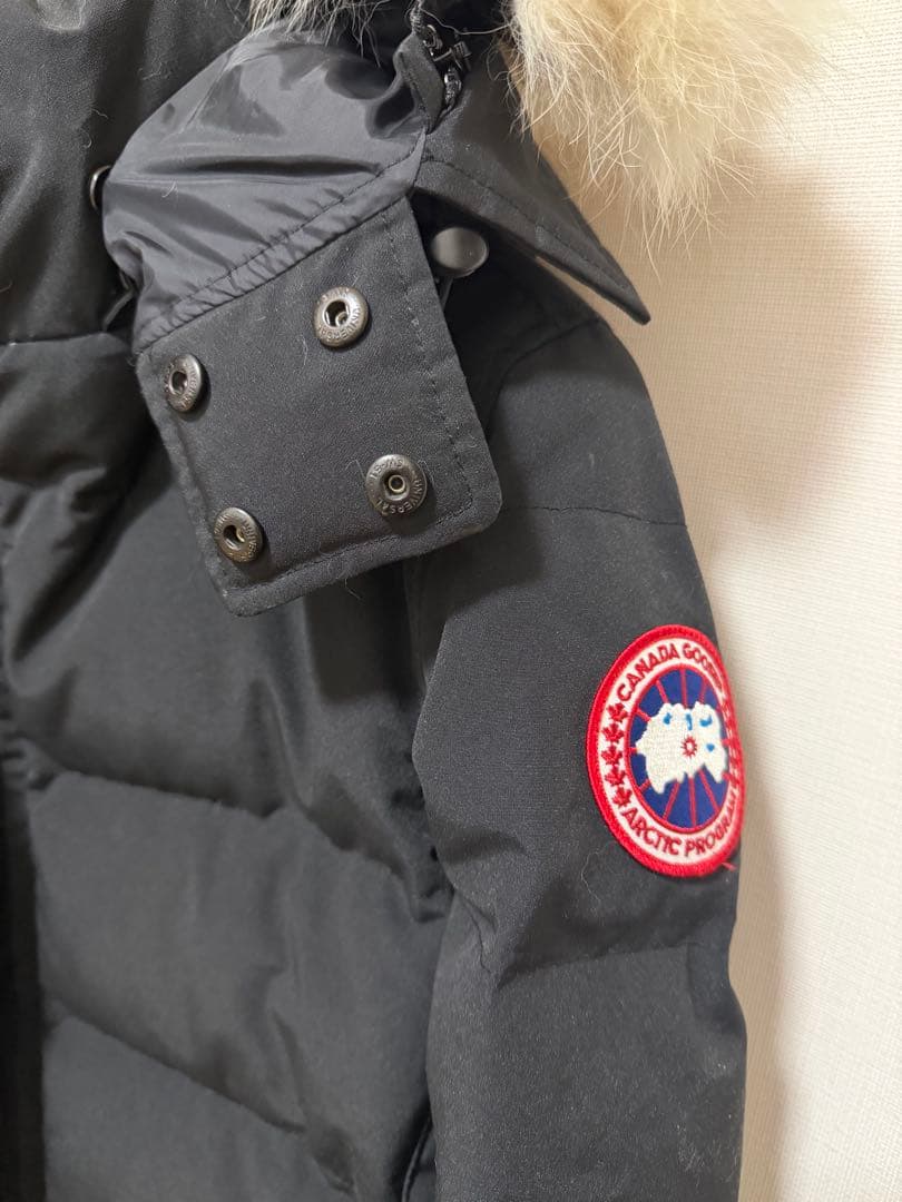カナダグース ダウンジャケット ブラック M