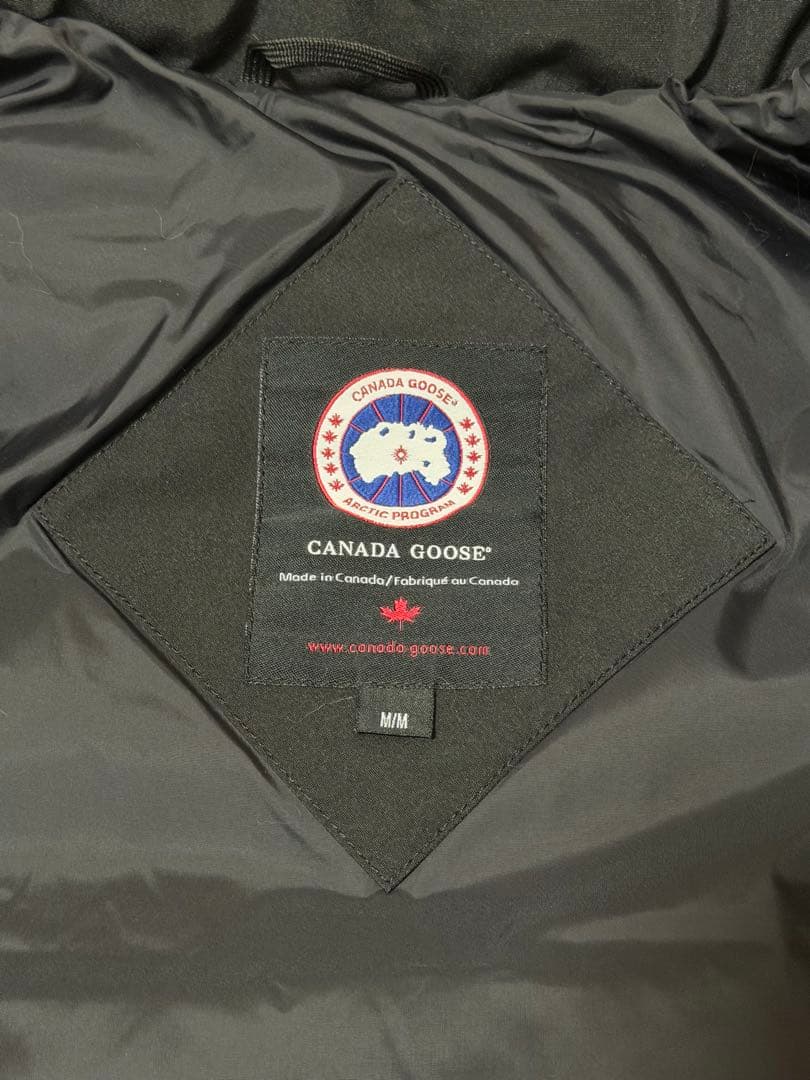 カナダグース ダウンジャケット ブラック M