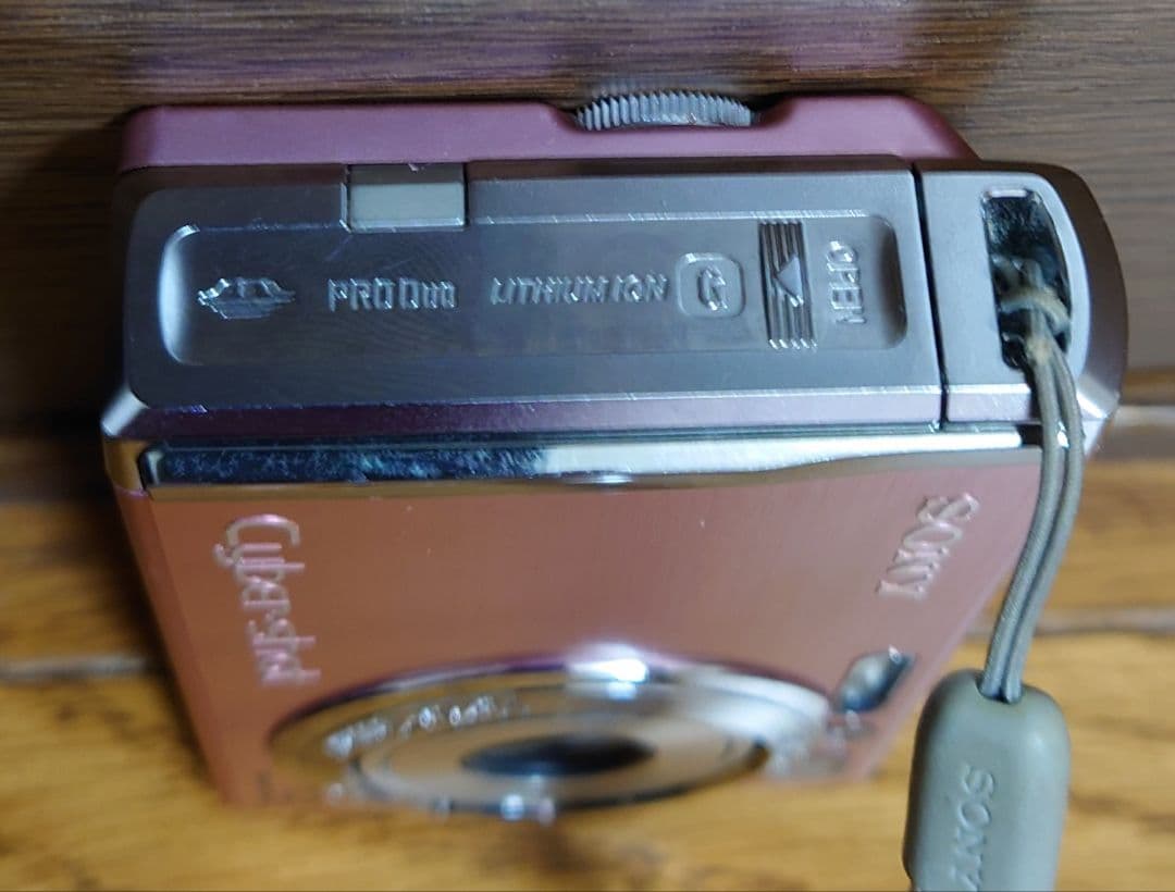 SONY サイバーショット DSC-W80　ピンク　<動作確認済み>