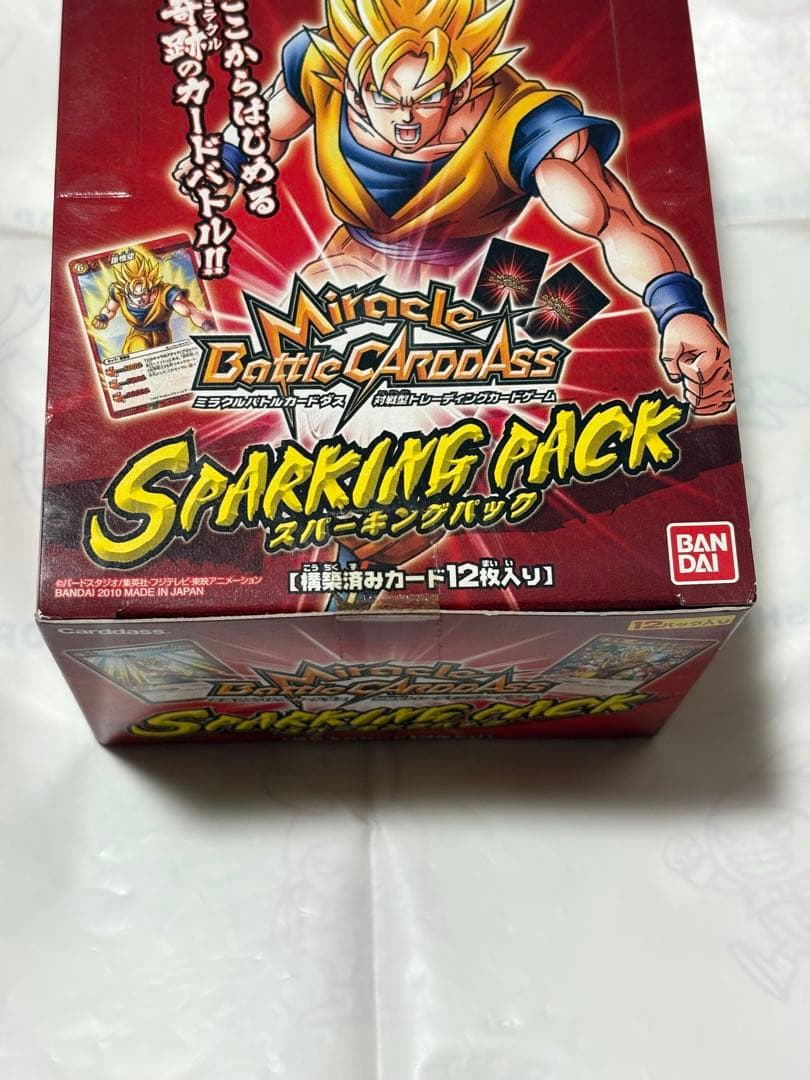 ミラバト　ミラクルバトルカードダス　ドラゴンボール　未開封　BOX 12パック