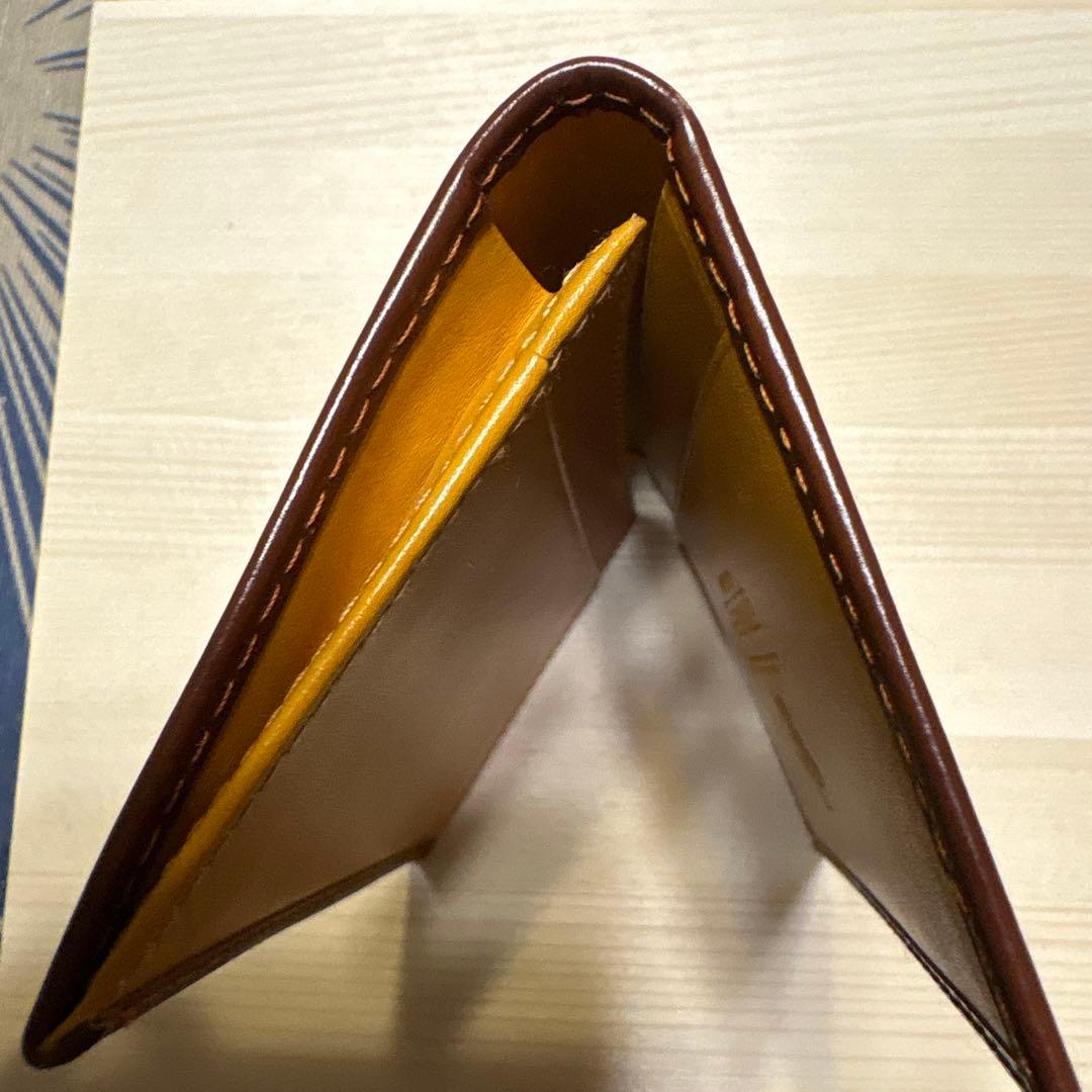 ETTINGER ブライドルレザー　ブラウン 名刺入れ