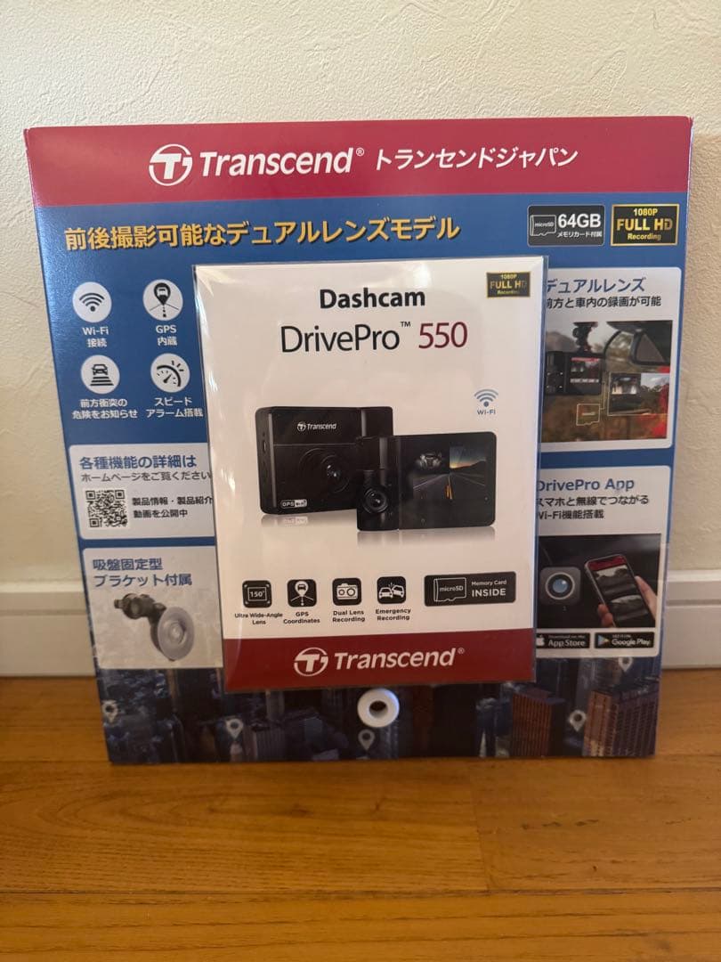 Nia Transcend DrivePro 550 ドライブレコーダー