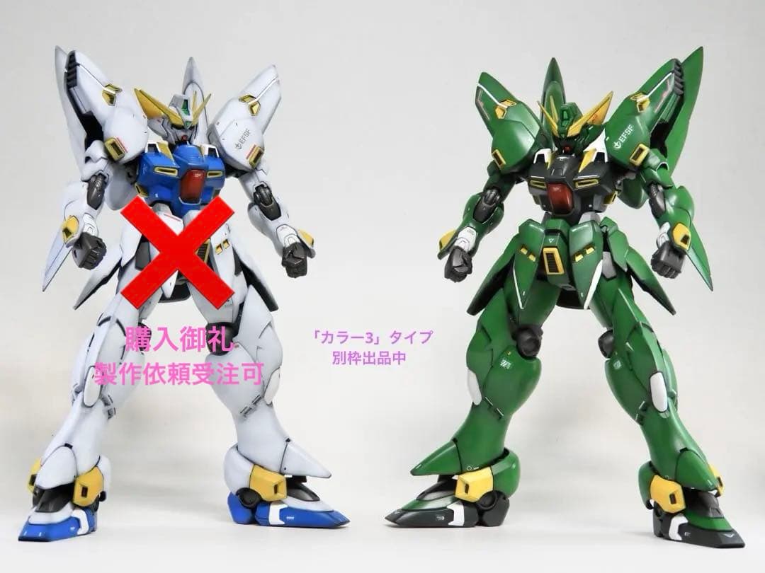 S*U様 HG ヒュッケバイン ( 009 カッパバイン 塗装 ) / プラモデ