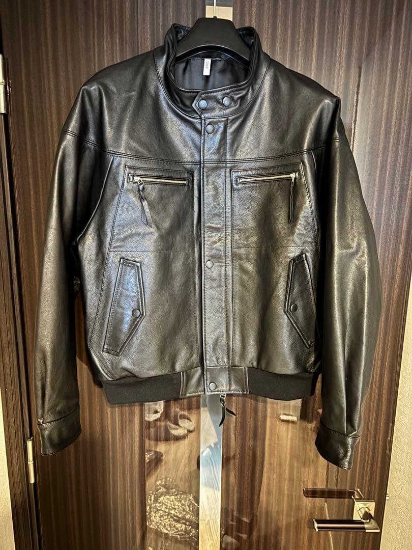 定価94600円　CCU CAP SHOULDER JKTレザージャケット