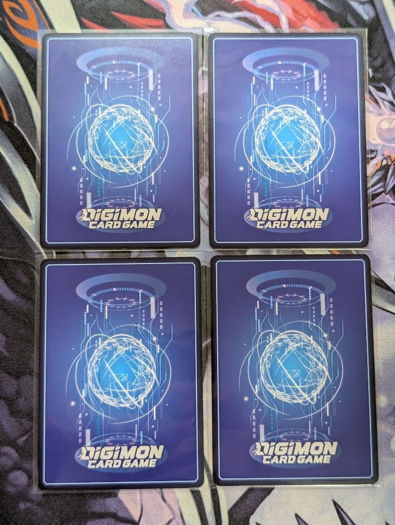 デジモンカード　BT23 御島エリカ　SRパラレル 4枚