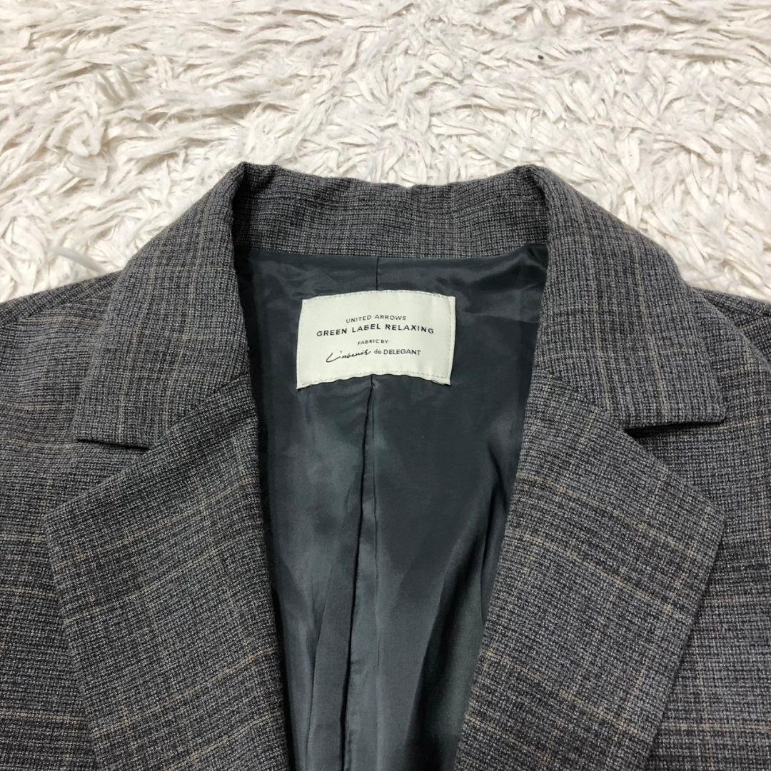 GREEN LABEL RELAXING パンツ スーツ グレンチェック 38