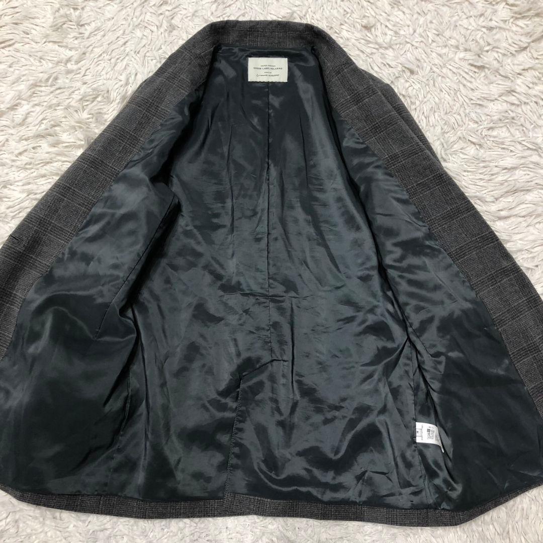 GREEN LABEL RELAXING パンツ スーツ グレンチェック 38