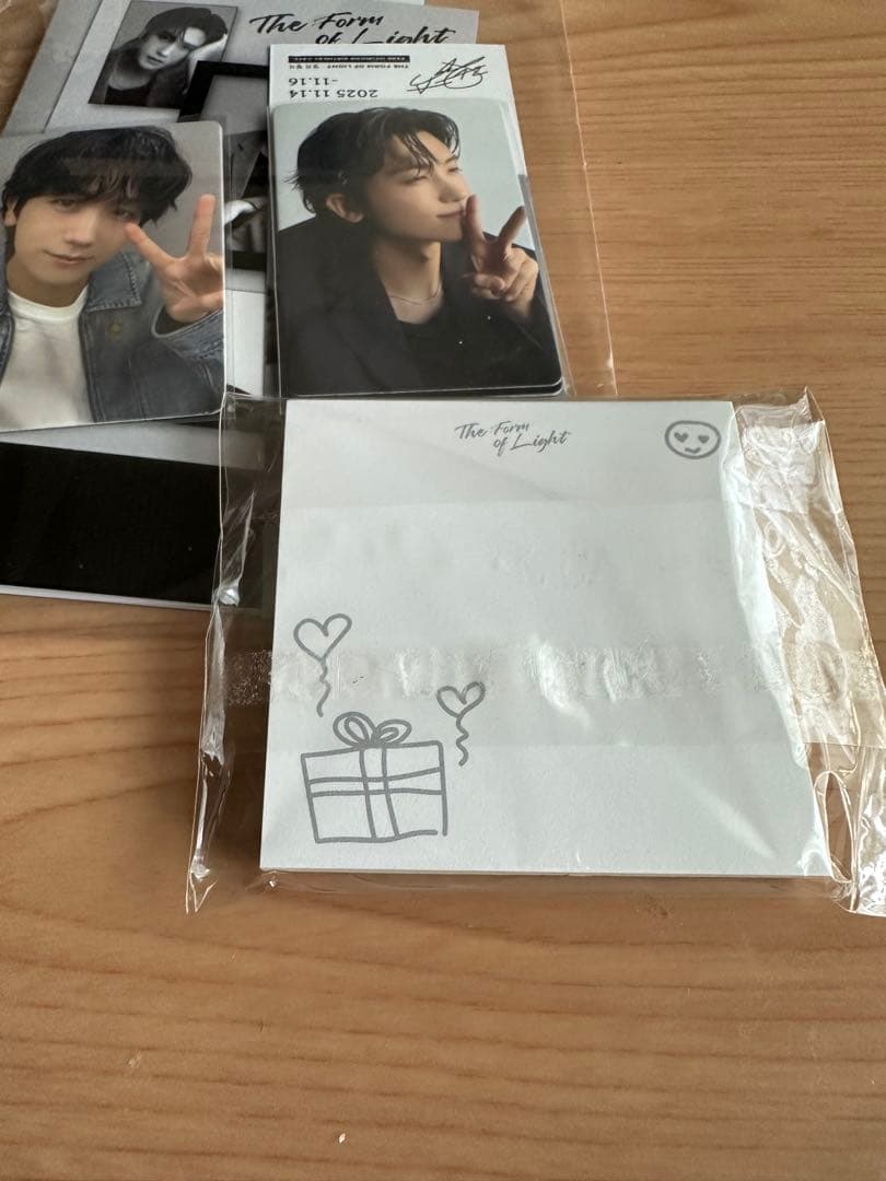 パクヒョンシク　センイルカフェ　ソウル 公式限定➕ラッキードローメモ帳とトレカ