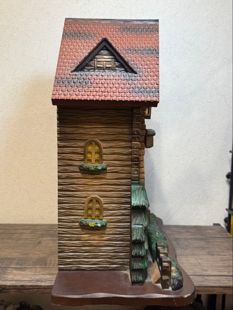 本日限定値下げ【送料込み】リズム時計工業　置き時計 からくり時計 花のワルツ