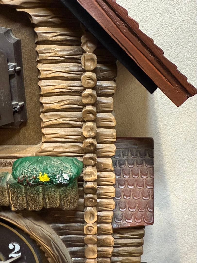 本日限定値下げ【送料込み】リズム時計工業　置き時計 からくり時計 花のワルツ