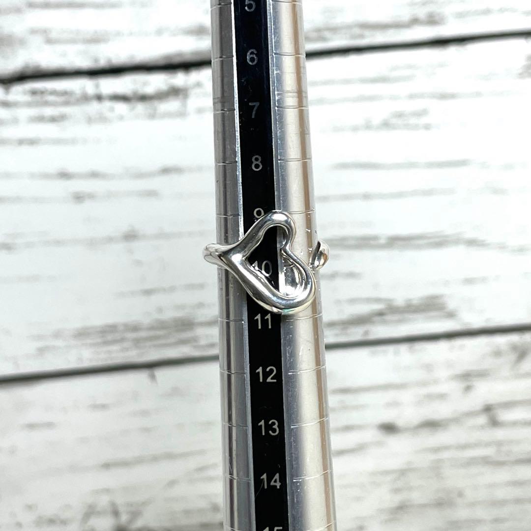 TIFFANY&Co.ティファニー　オープンハートリング　10号
