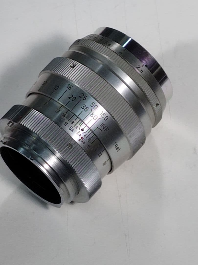 レンズ(単焦点) 065_Steinheil Culminar 85/28 VL (exacta)