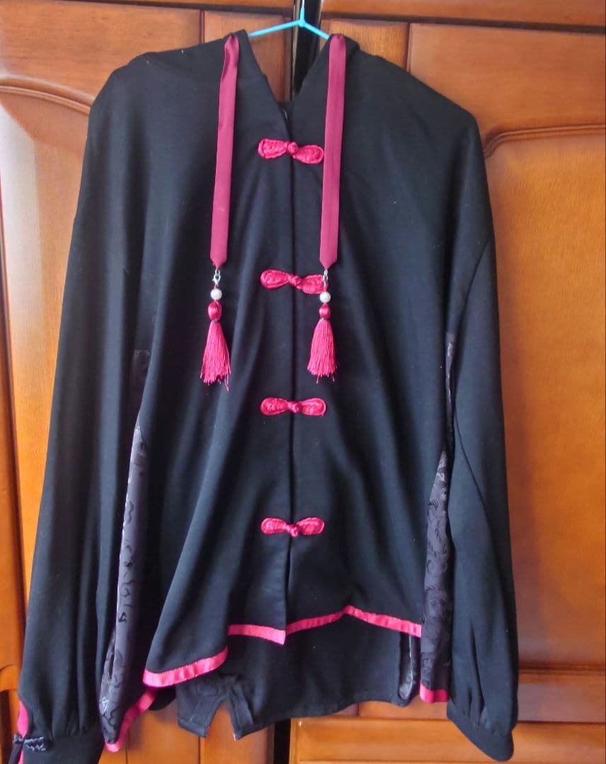 Favoriteむりょたろさんデザインコラボユニセックス　龍柄チャイナブロケード