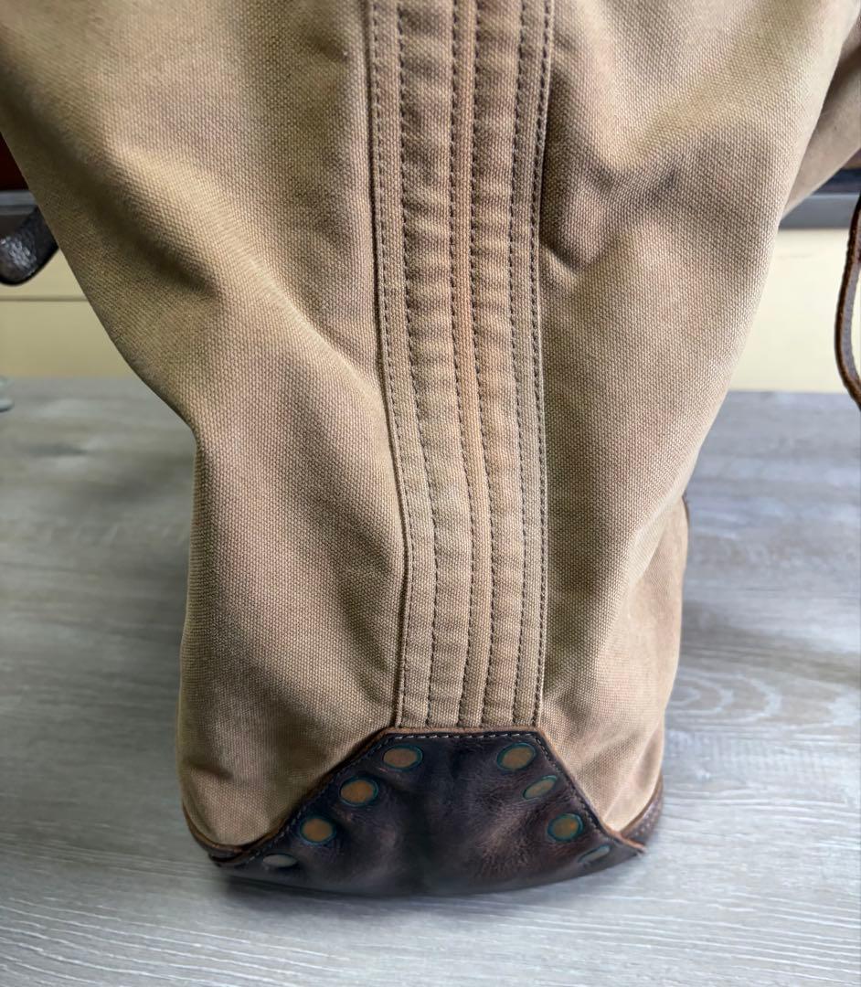 RRL ダブルアールエル キャンバスレザー トートバッグ s2w8 ネペンテス