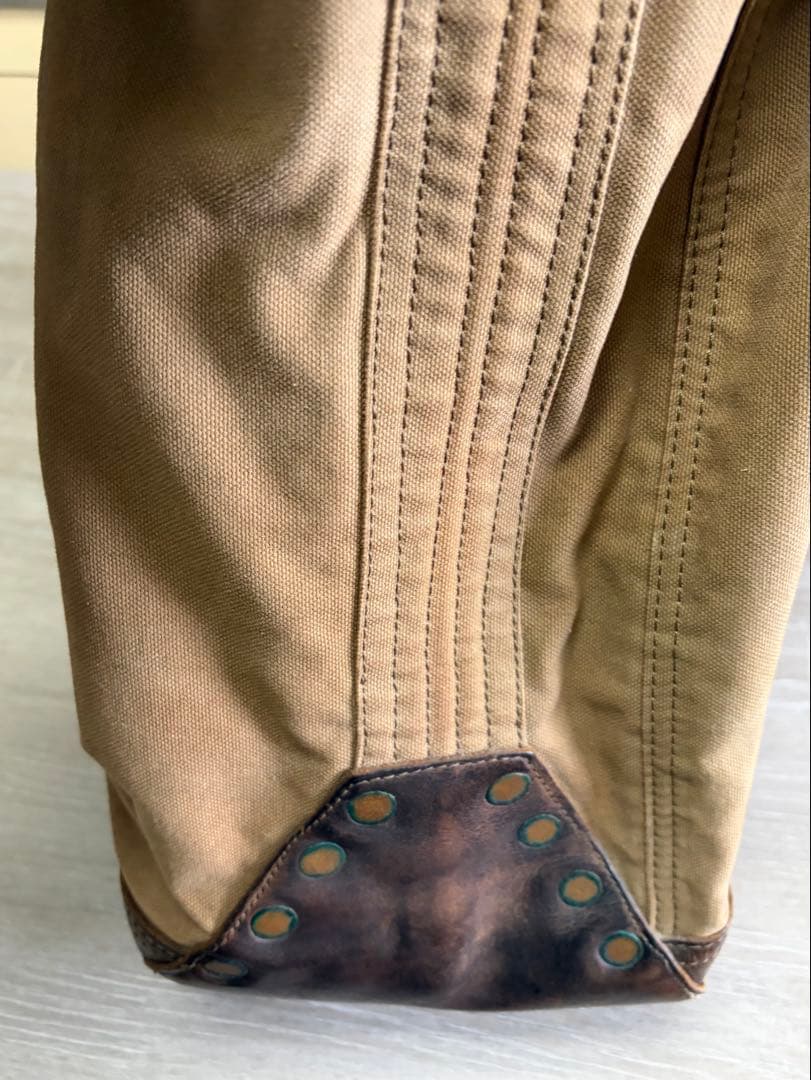 RRL ダブルアールエル キャンバスレザー トートバッグ s2w8 ネペンテス