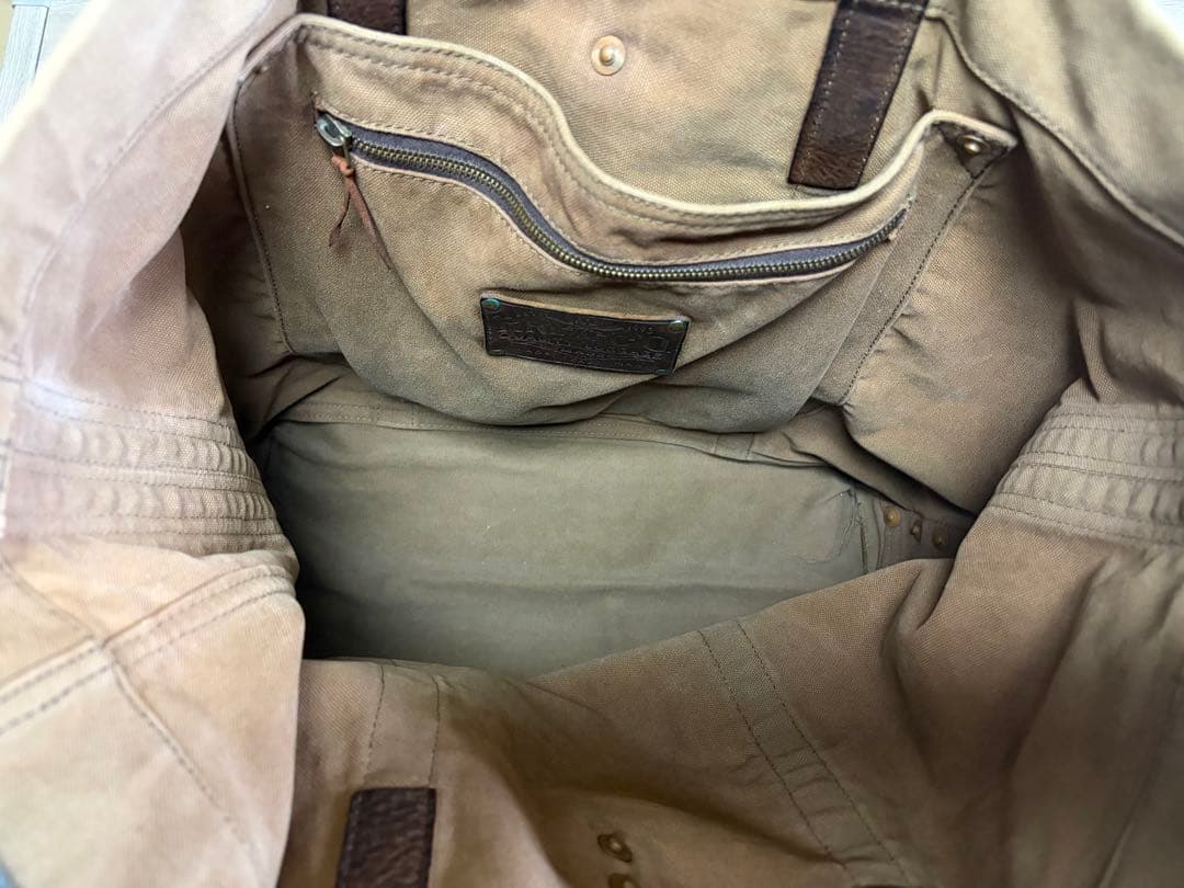 RRL ダブルアールエル キャンバスレザー トートバッグ s2w8 ネペンテス