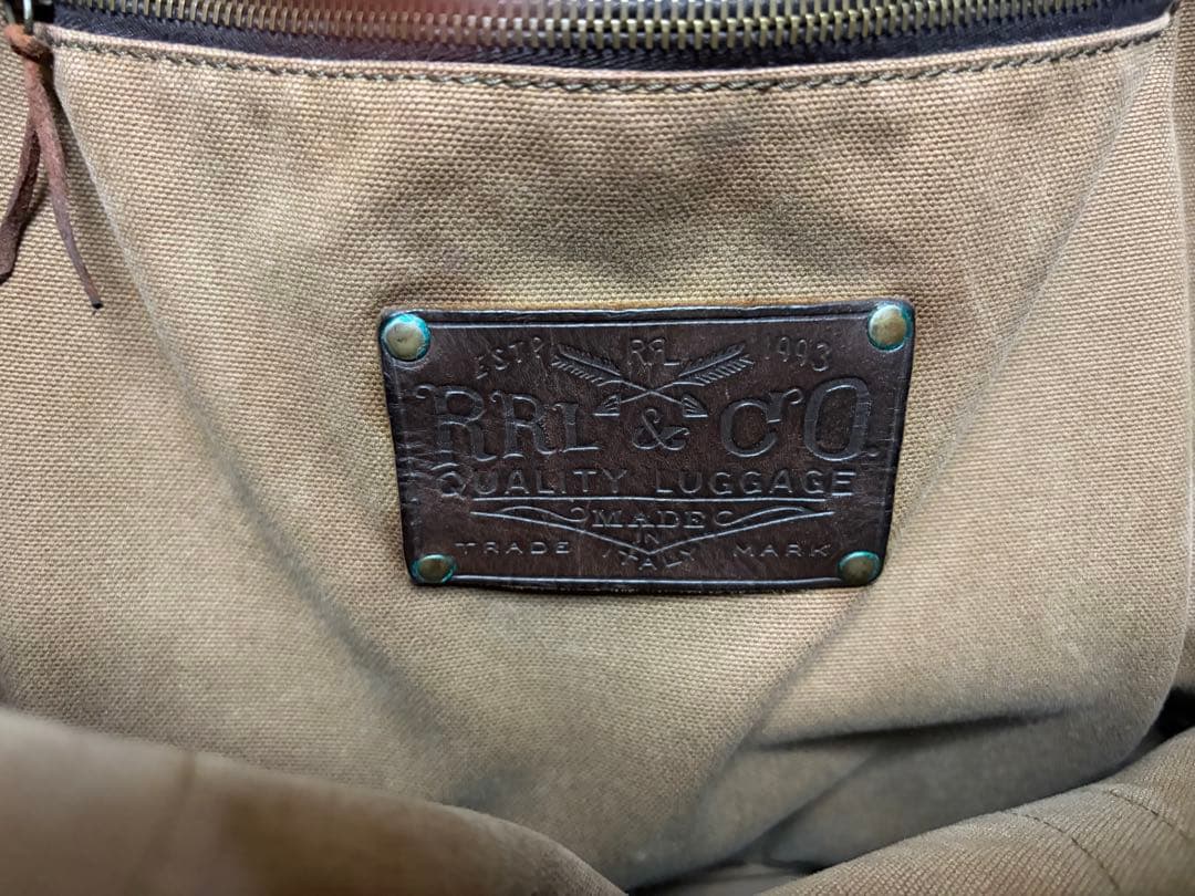 RRL ダブルアールエル キャンバスレザー トートバッグ s2w8 ネペンテス