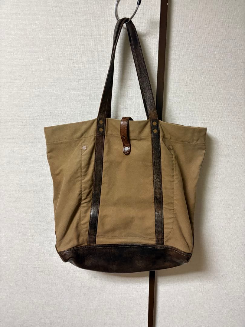 RRL ダブルアールエル キャンバスレザー トートバッグ s2w8 ネペンテス