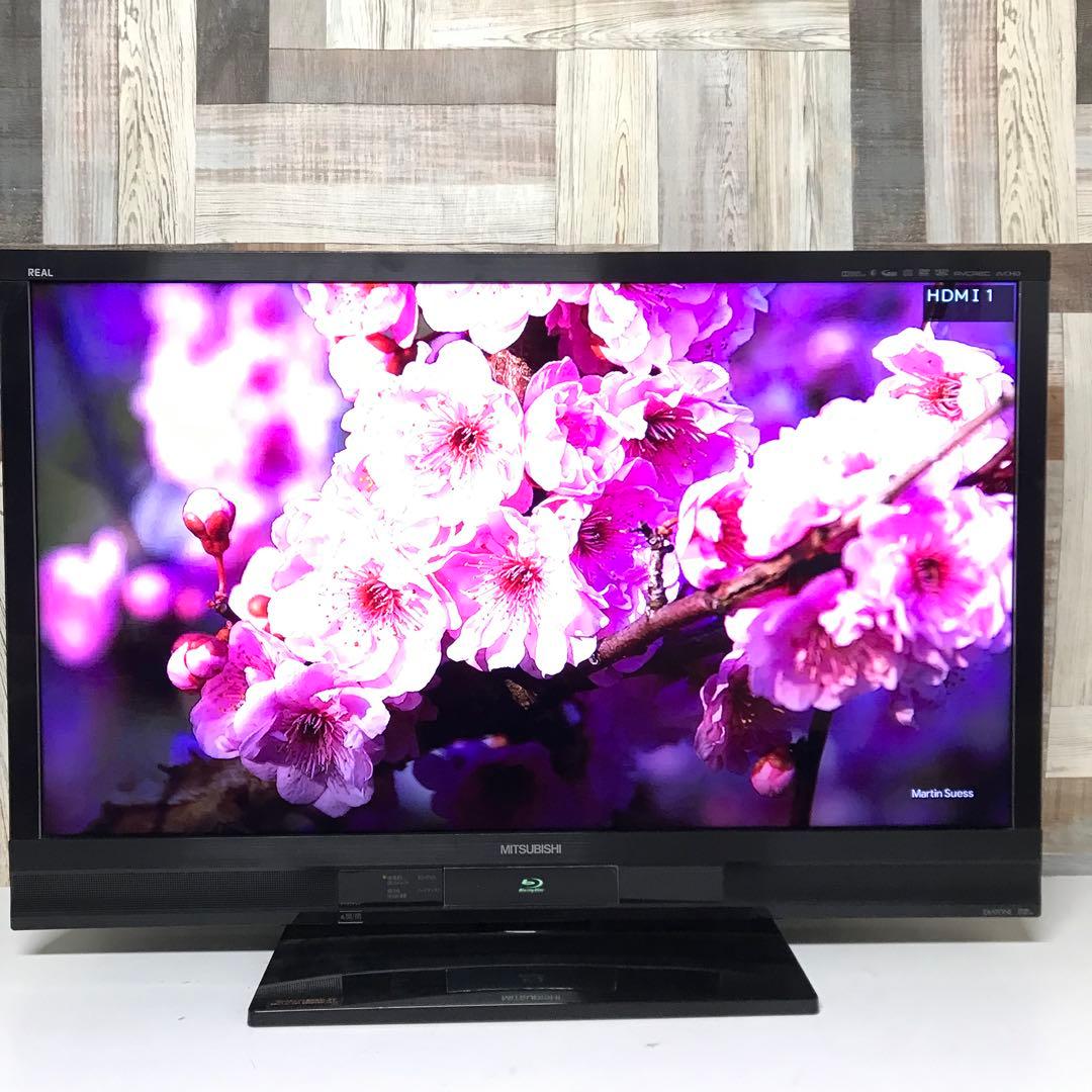 即日受渡❣️全国送料込三菱40型 HDD & Blu-ray搭載液晶テレビ