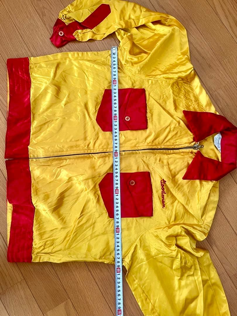 Bowler's Mサイズ ジャケット イエロー レッド