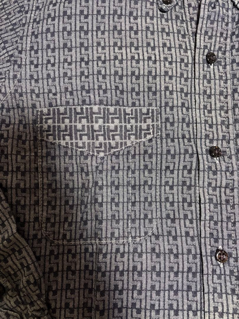 レア・美品★EVISU★エヴィス★HY柄★ボタンダウンシャツ★サイズ38