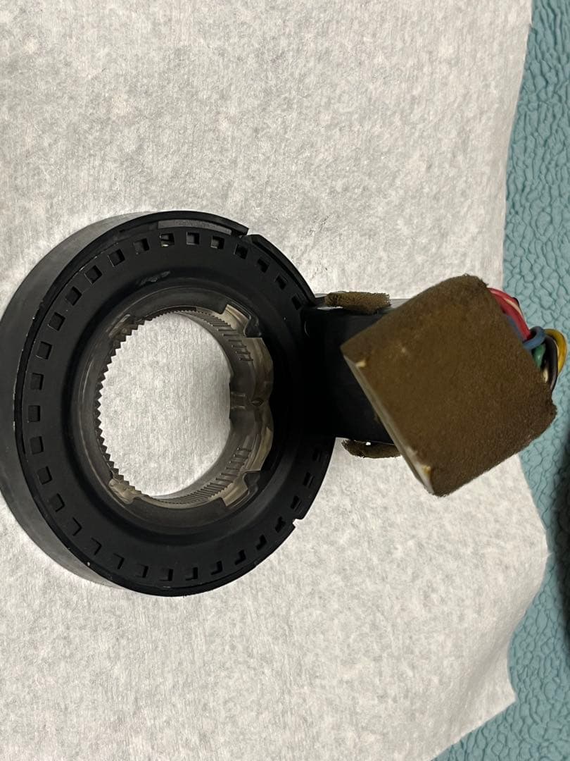 UF31 レパード　後期型　純正ステアリング　ブラウン　光通信